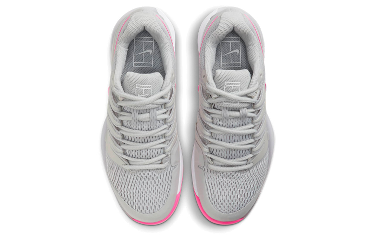 Shop (W) Nike Court Air Zoom Vapor X HC ''Grijs Roze Blast'' AA8027-011