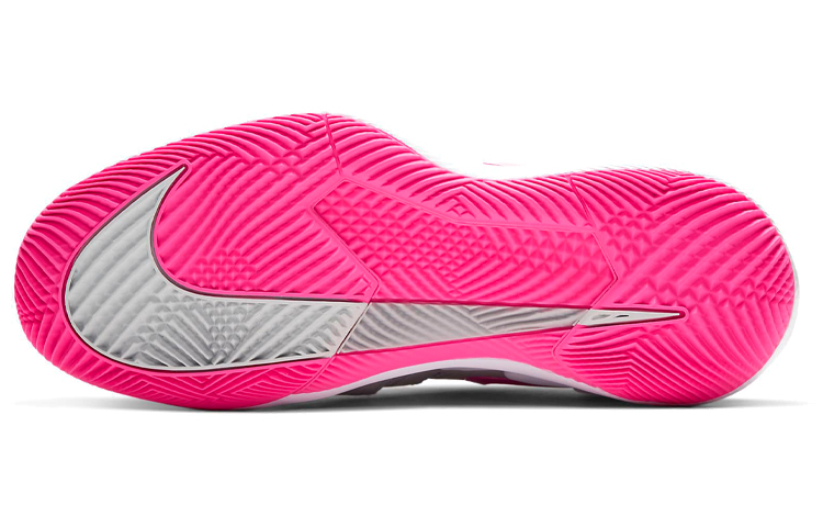 Details for (W) Nike Court Air Zoom Vapor X HC ''Grijs Roze Blast'' AA8027-011