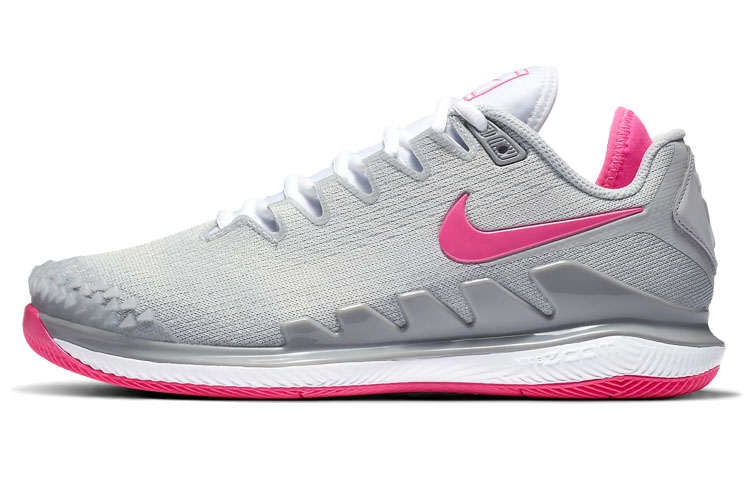 (Women) Nike Court Air Zoom Vapor X Knit 'Grey Pink' AR8835-004