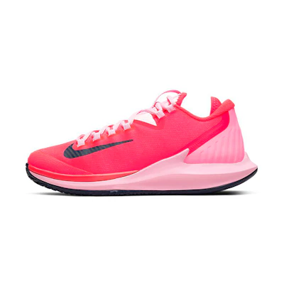 (W) Nike Court Air Zoom Zero 'Laser Crimson Pink'