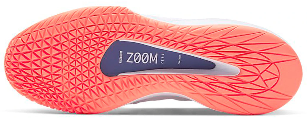 (W) Nike Court Air Zoom Zero ''Violet Mist Mango'' da Ginnastica AA8022-501 Details for (W) Nike Court Air Zoom Zero ''Violet Mist Mango'' da Ginnastica AA8022-501