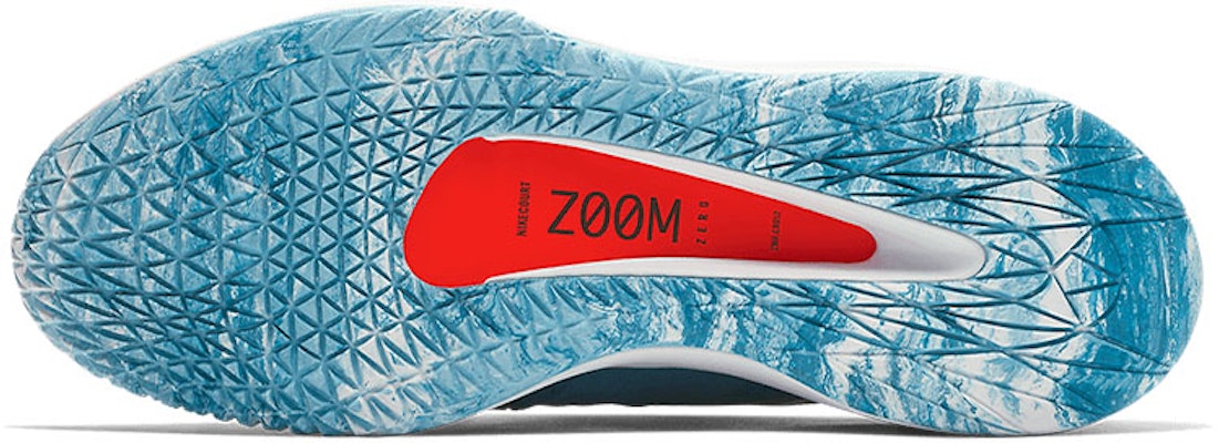 Nike Air Zoom Court Zero 防滑低筒網球鞋 女款 藍白 Details for Nike Air Zoom Court Zero 防滑低筒網球鞋 女款 藍白