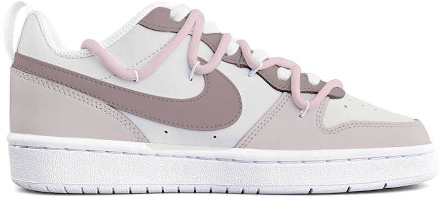 (W) Nike Court Borough Low 2 'Apricot Crush - Tali Sepatu Tanpa Struktur' BQ5448-100-447744 Order (W) Nike Court Borough Low 2 'Apricot Crush - Tali Sepatu Tanpa Struktur' BQ5448-100-447744