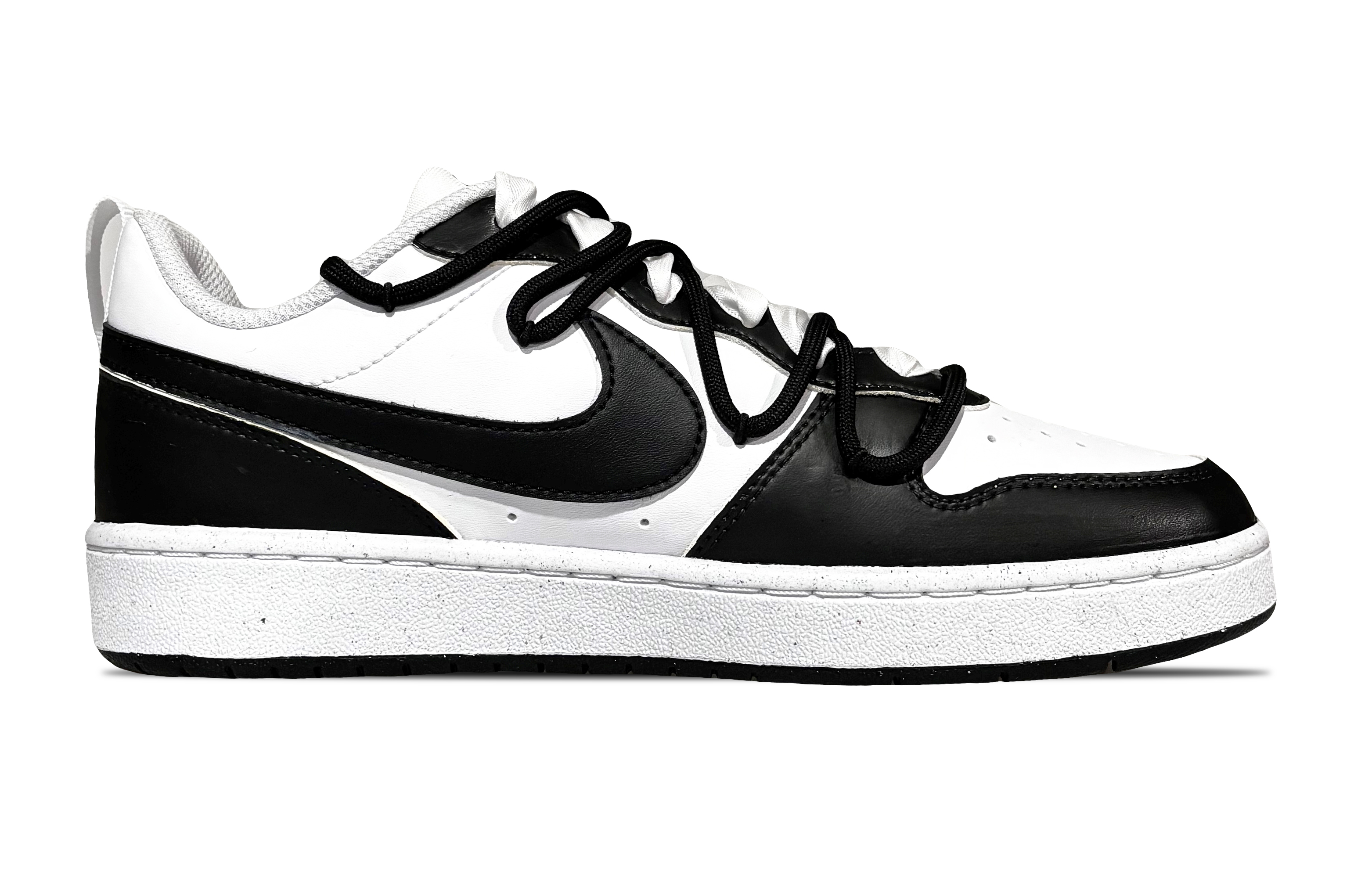Order (W) Nike Court Borough Low 2 'Panda Desconstruido Grafiti' DV5456-104-484919