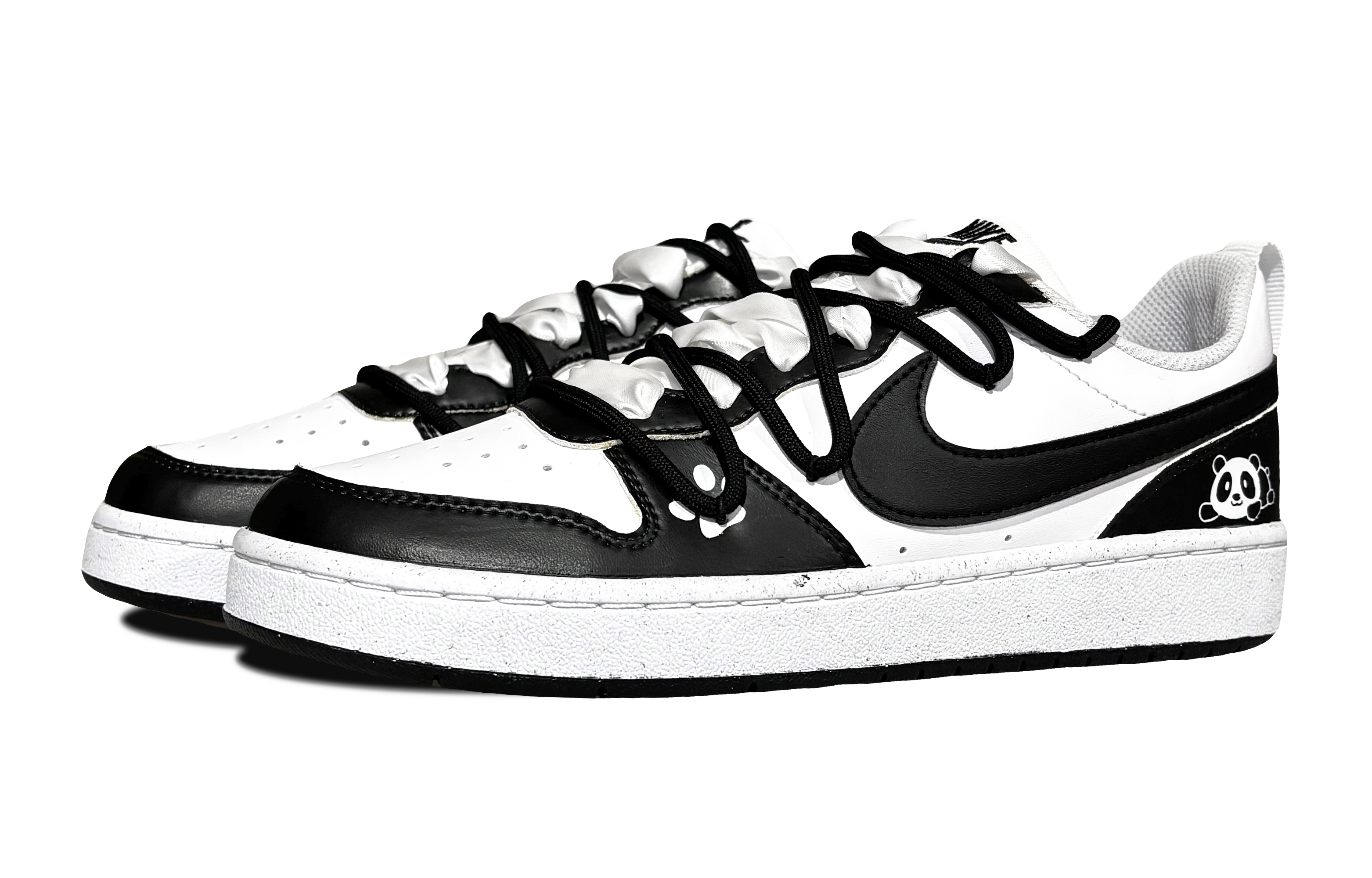 Lookbook (W) Nike Court Borough Low 2 'Panda Desconstruido Grafiti' DV5456-104-484919