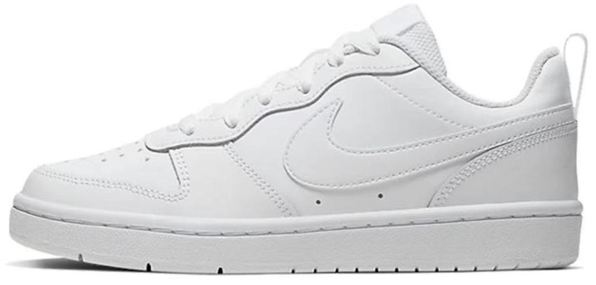 (Women) Nike Court Borough Low 2 'Pink Heart' BQ5448-100-458083 Details for (Women) Nike Court Borough Low 2 'Pink Heart' BQ5448-100-458083