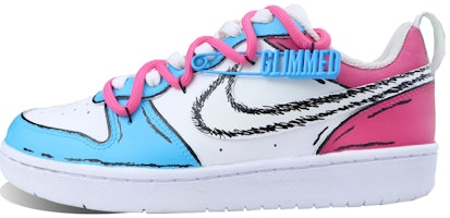 (Women) Nike Court Borough Low 2 'Simplified Blue and White' BQ5448-100-457653