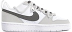 Order 【定製球鞋】Nike Court Borough Low2 簡雅灰韻 簡約 白灰 復古 手繪 解構鞋帶 低幫 板鞋 女款 淺灰色
