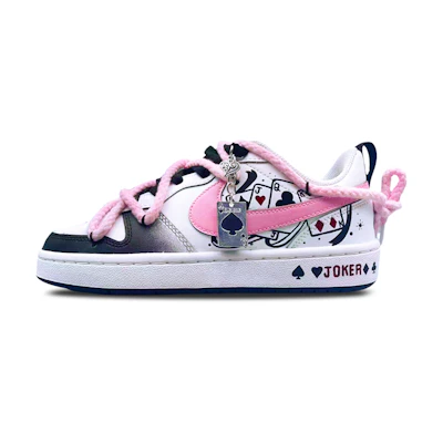 (W) Nike Court Borough Low 2 'Sweetheart Poker'