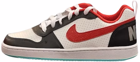 (Women) Nike Court Borough Low 'Black Red Mint' DQ5354-161 (Women) Nike Court Borough Low 'Black Red Mint' DQ5354-161