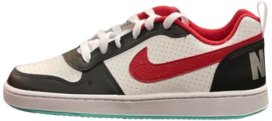 (W) Nike Court Borough Low 'Hitam Merah Pudina' DQ5354-161 Buy (W) Nike Court Borough Low 'Hitam Merah Pudina' DQ5354-161