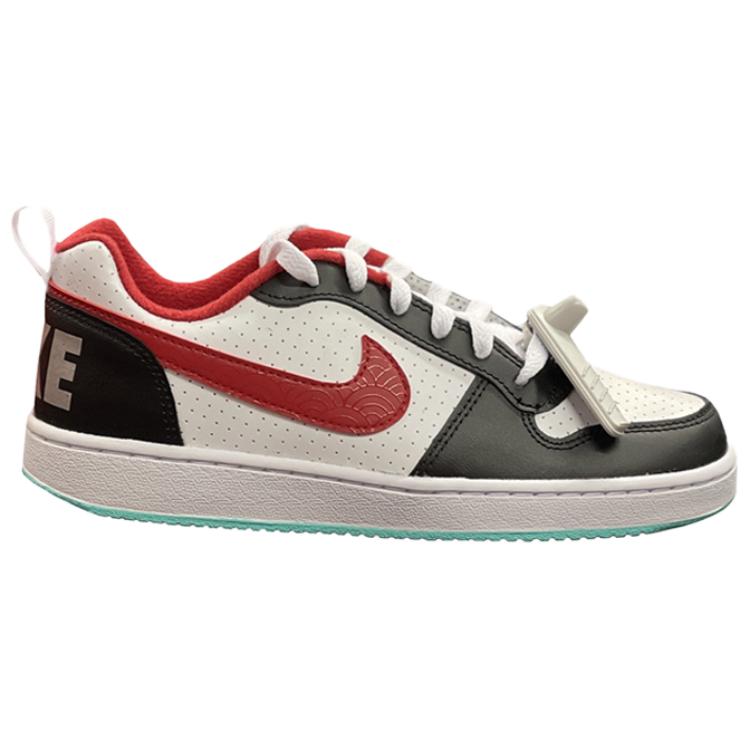 Order (W) Nike Court Borough Low 'Hitam Merah Pudina' DQ5354-161