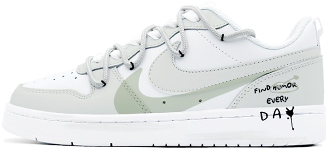 (W) Nike Court Borough Low 'Morandi Matcha Lima' DQ5979-100-458129 Order (W) Nike Court Borough Low 'Morandi Matcha Lima' DQ5979-100-458129