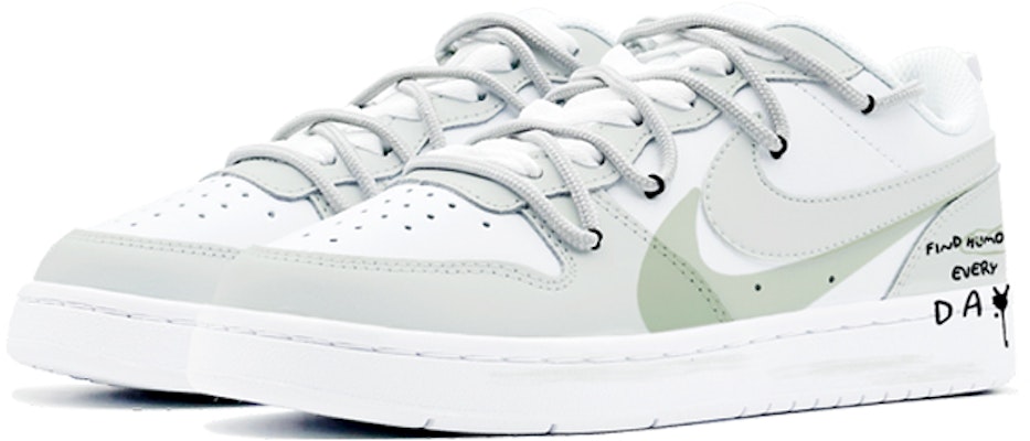 (Women) Nike Court Borough Low 'Morandi Matcha Lime' DQ5979-100-458129 Shop (Women) Nike Court Borough Low 'Morandi Matcha Lime' DQ5979-100-458129