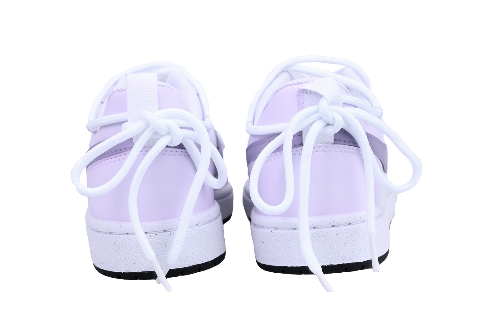 Shop 【定制球鞋】 Nike Court Borough 芋芋奶霜 SAML 防滑減震 低幫 板鞋 女款 白紫