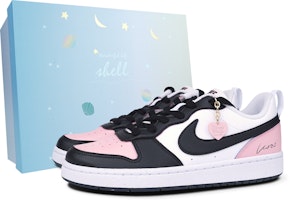 (Women) Nike Court Borough Low 'Valentine's Day Love Tag' DV5456-104-455683 (Women) Nike Court Borough Low 'Valentine's Day Love Tag' DV5456-104-455683