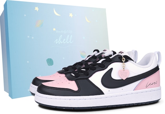 (Women) Nike Court Borough Low 'Valentine's Day Love Tag' DV5456-104-455683 Buy (Women) Nike Court Borough Low 'Valentine's Day Love Tag' DV5456-104-455683
