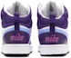 Shop (Youth) Nike Court Borough Mid 2 'White Eggplant' CD7782-106