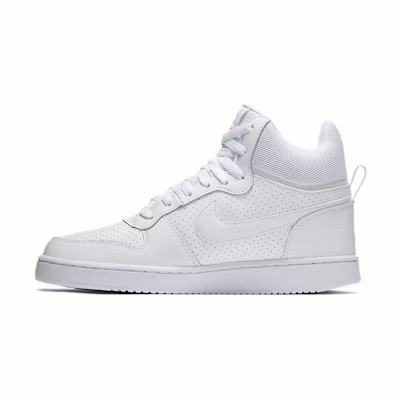 (W) Nike Court BOROUGH MID 'White'