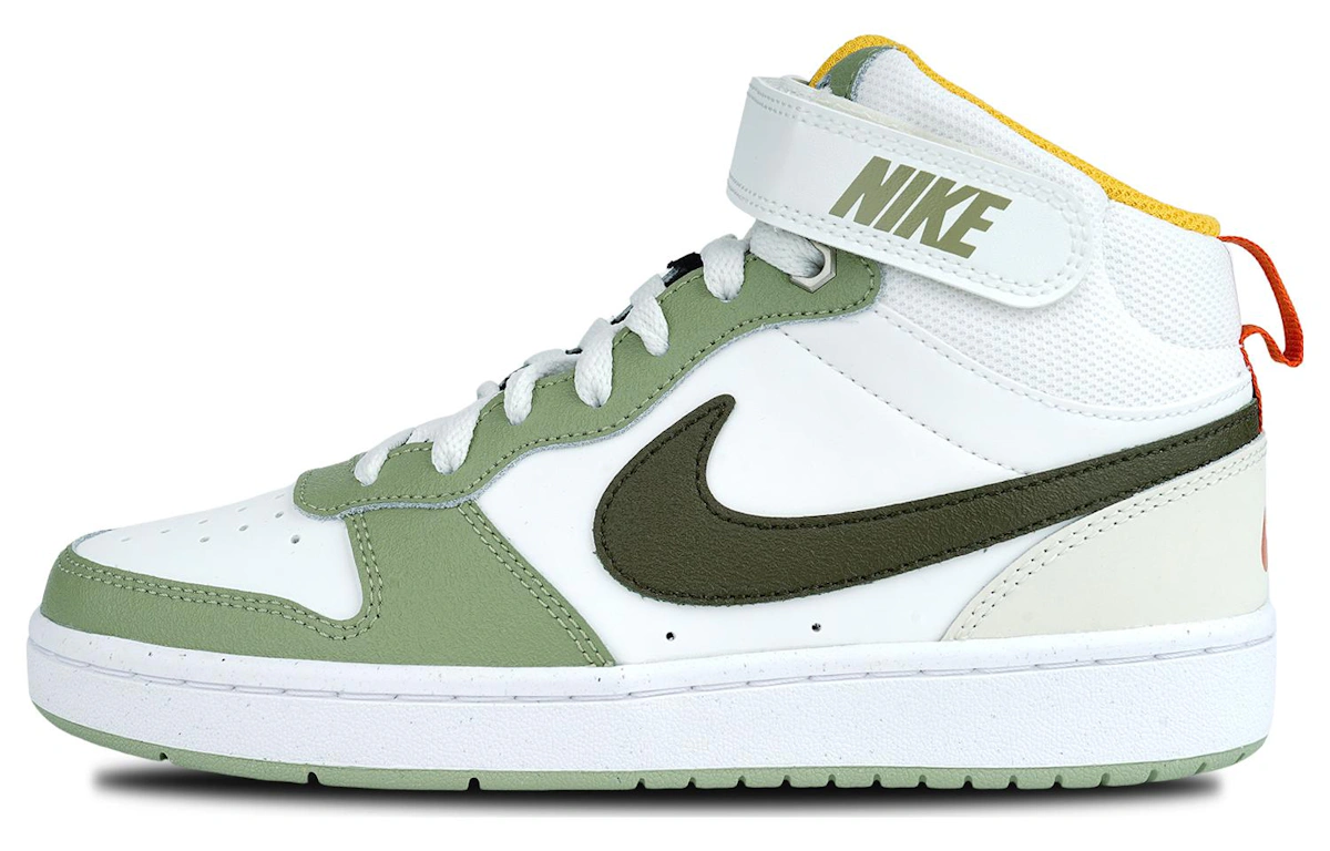 (Youth) Nike Court Borough Mid 2 Shoes 'Off White Green' FV3649-171
