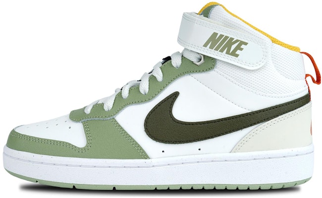 (Youth) Nike Court Borough Mid 2 Shoes 'Off White Green' FV3649-171 Buy (Youth) Nike Court Borough Mid 2 Shoes 'Off White Green' FV3649-171