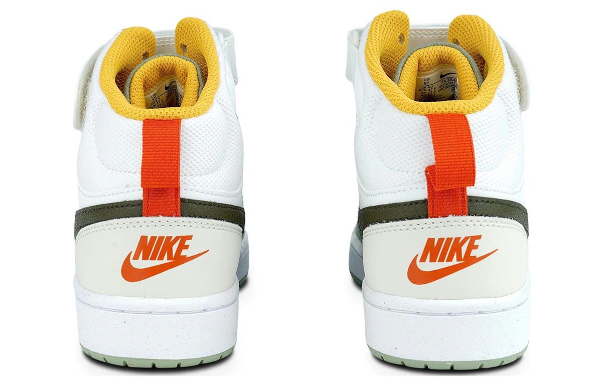 (Youth) Nike Court Borough Mid 2 Shoes 'Off White Green' FV3649-171