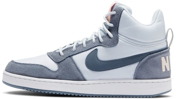 (Women) Nike Court Borough Mid Premium 'Pure Platinum' 844907-005 (Women) Nike Court Borough Mid Premium 'Pure Platinum' 844907-005
