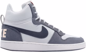 (Women) Nike Court Borough Mid Premium 'Pure Platinum' 844907-005 (Women) Nike Court Borough Mid Premium 'Pure Platinum' 844907-005