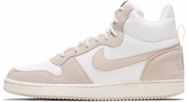 (Women) Nike Court Borough Mid Premium 'Sail Light Orewood Brown' 844907-101 (Women) Nike Court Borough Mid Premium 'Sail Light Orewood Brown' 844907-101