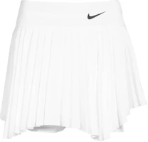 (Women) Nike Court Dri-FIT Slam White Tennis Skirt - Pleated, Soft, Sweat-Wicking. DV3042-100 (Women) Nike Court Dri-FIT Slam White Tennis Skirt - Pleated, Soft, Sweat-Wicking. DV3042-100