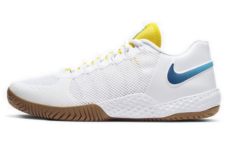(Women) Nike Court Flare 2 'White Blue Yellow' AV4713-107