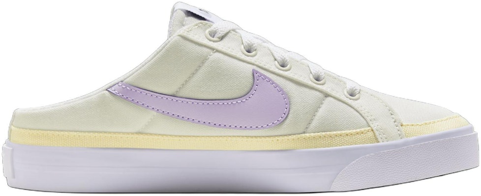 (Women) Nike Court Legacy 'Light Yellow Purple' HJ3494-151 Order (Women) Nike Court Legacy 'Light Yellow Purple' HJ3494-151