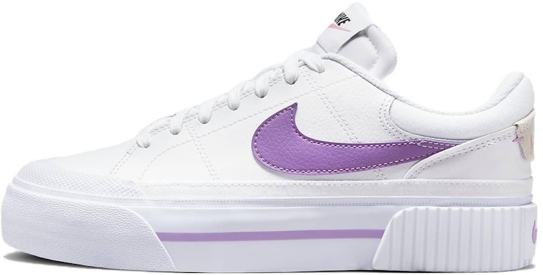 (W) Nike Court Legacy 'Lembut Selesa Serba Boleh Tahan Lama Rendah Putih Ungu' DM7590-103 Buy (W) Nike Court Legacy 'Lembut Selesa Serba Boleh Tahan Lama Rendah Putih Ungu' DM7590-103