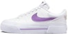 (W) Nike Court Legacy 'Lembut Selesa Serba Boleh Tahan Lama Rendah Putih Ungu' DM7590-103