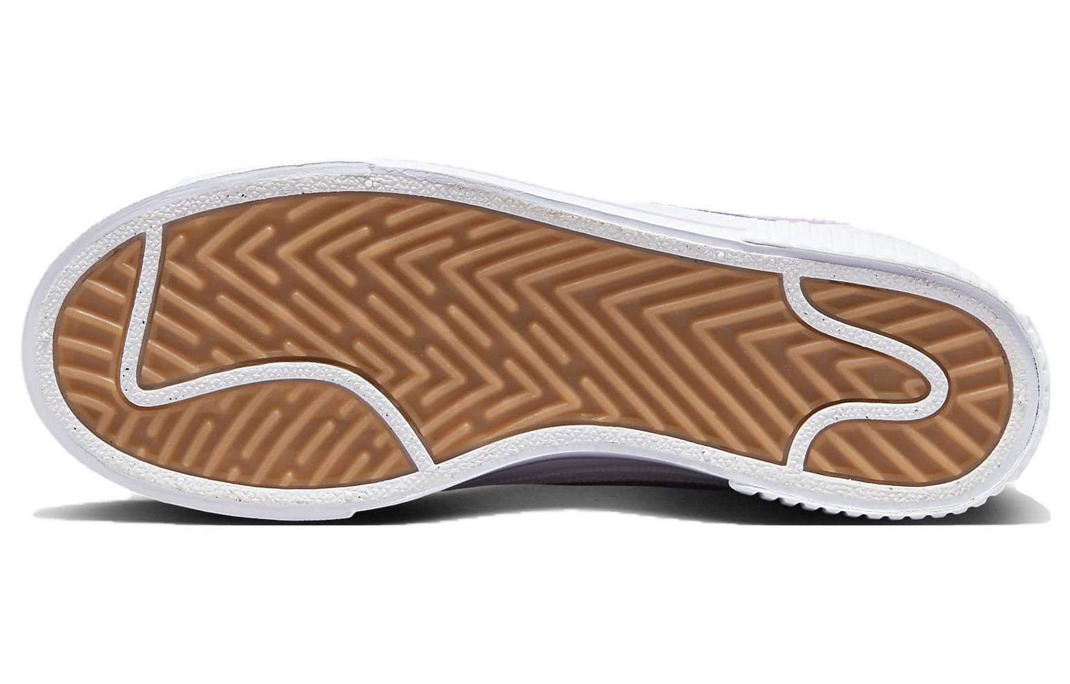 Details for Nike Court Legacy 柔軟舒適萬用 耐磨 低筒 板鞋 女款 白紫