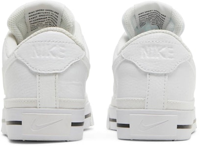 (W) Nike Court Legacy 'Blanco Negro' CU4149-101 Details for (W) Nike Court Legacy 'Blanco Negro' CU4149-101