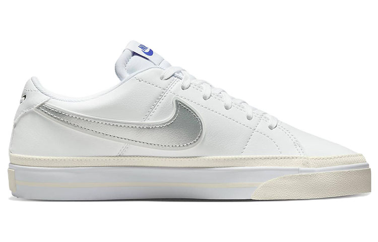 (W) Nike Court Legacy 'White Metallic Silver' 圖 2
