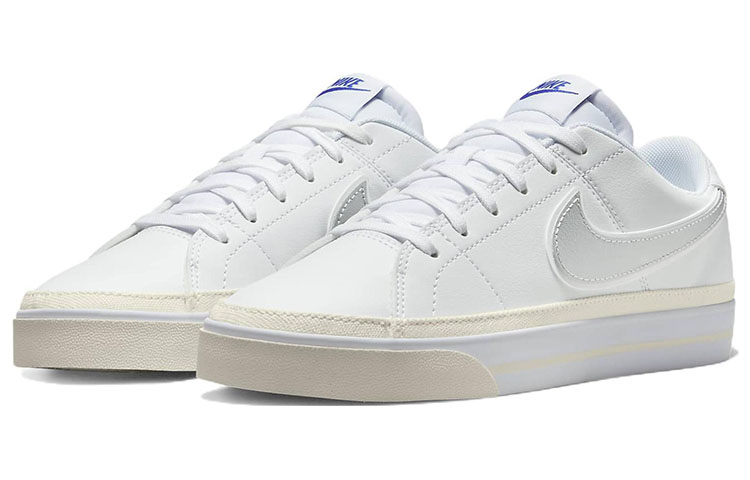 (W) Nike Court Legacy 'White Metallic Silver' 圖 3