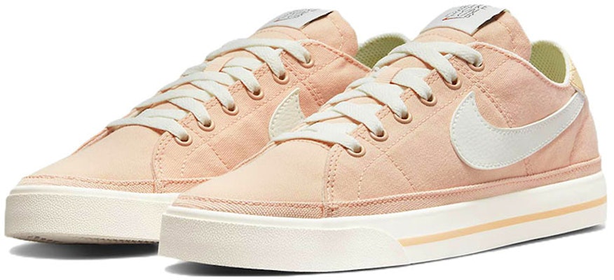 (W) 耐克Court Legacy 帆布鞋 '极地橙帆白' CZ0294-800 Lookbook (W) 耐克Court Legacy 帆布鞋 '极地橙帆白' CZ0294-800