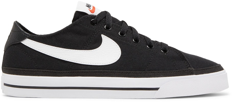 (Women) Nike Court Legacy Canvas 'Black White' CZ0294-001 Buy (Women) Nike Court Legacy Canvas 'Black White' CZ0294-001