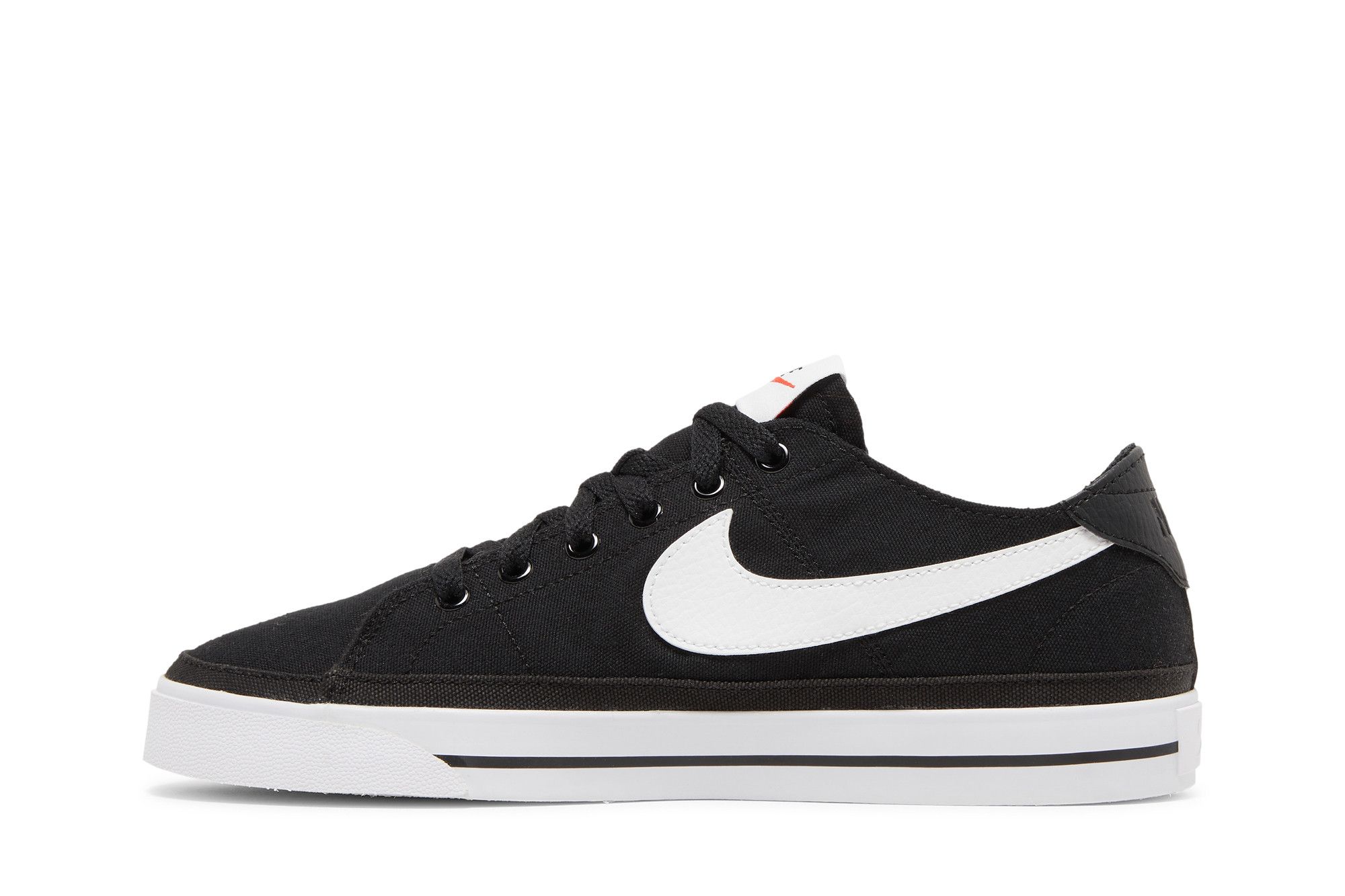 Shop (Women) Nike Court Legacy Canvas 'Black White' CZ0294-001