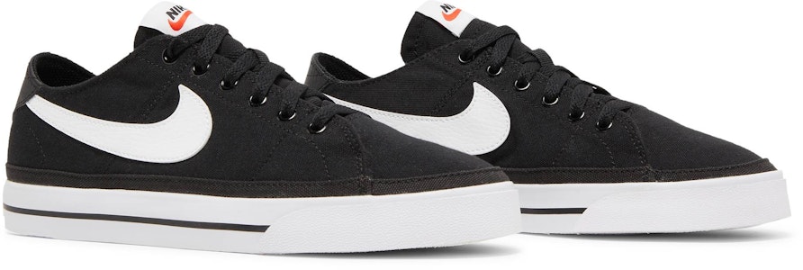 (W) 耐克Court Legacy Canvas“黑白” CZ0294-001 Cheap (W) 耐克Court Legacy Canvas“黑白” CZ0294-001