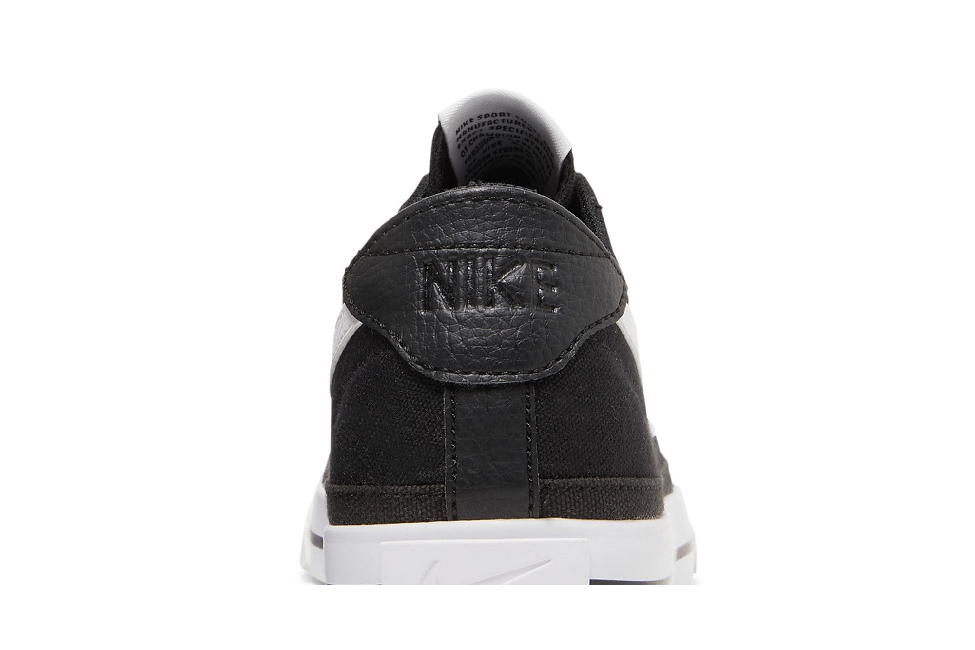 Cheap (Women) Nike Court Legacy Canvas 'Black White' CZ0294-001