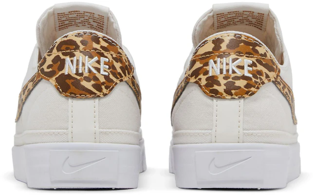(W) Nike Court Legacy Canvas ''Leopard'' Sneakers DV7008-001 Details for (W) Nike Court Legacy Canvas ''Leopard'' Sneakers DV7008-001