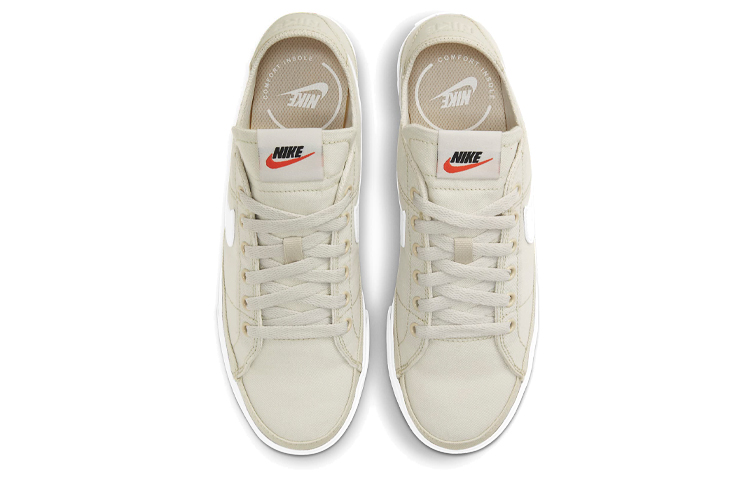 Shop (W) 耐克Court Legacy Canvas '浅骨色' CZ0294-002