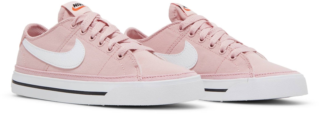 (W) Nike Court Legacy Canvas 'Pink Glaze' Sepatu Kanvas Warna Merah Muda CZ0294-601 Cheap (W) Nike Court Legacy Canvas 'Pink Glaze' Sepatu Kanvas Warna Merah Muda CZ0294-601