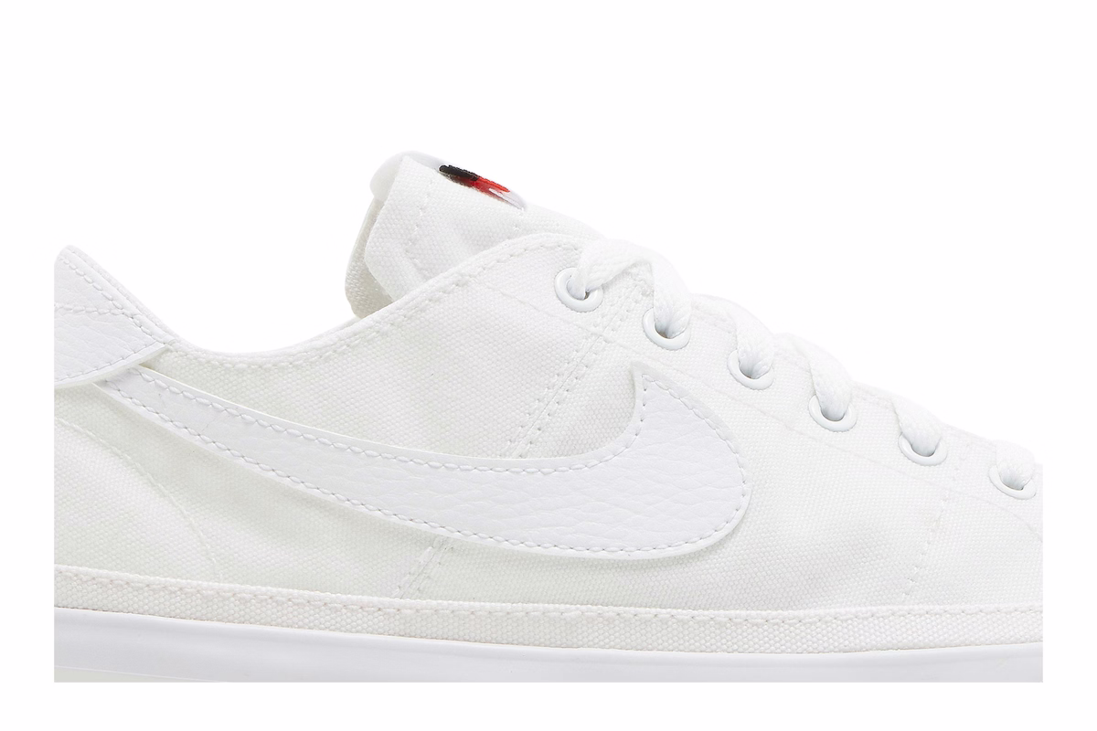 (Women) Nike Court Legacy Canvas 'Triple White'