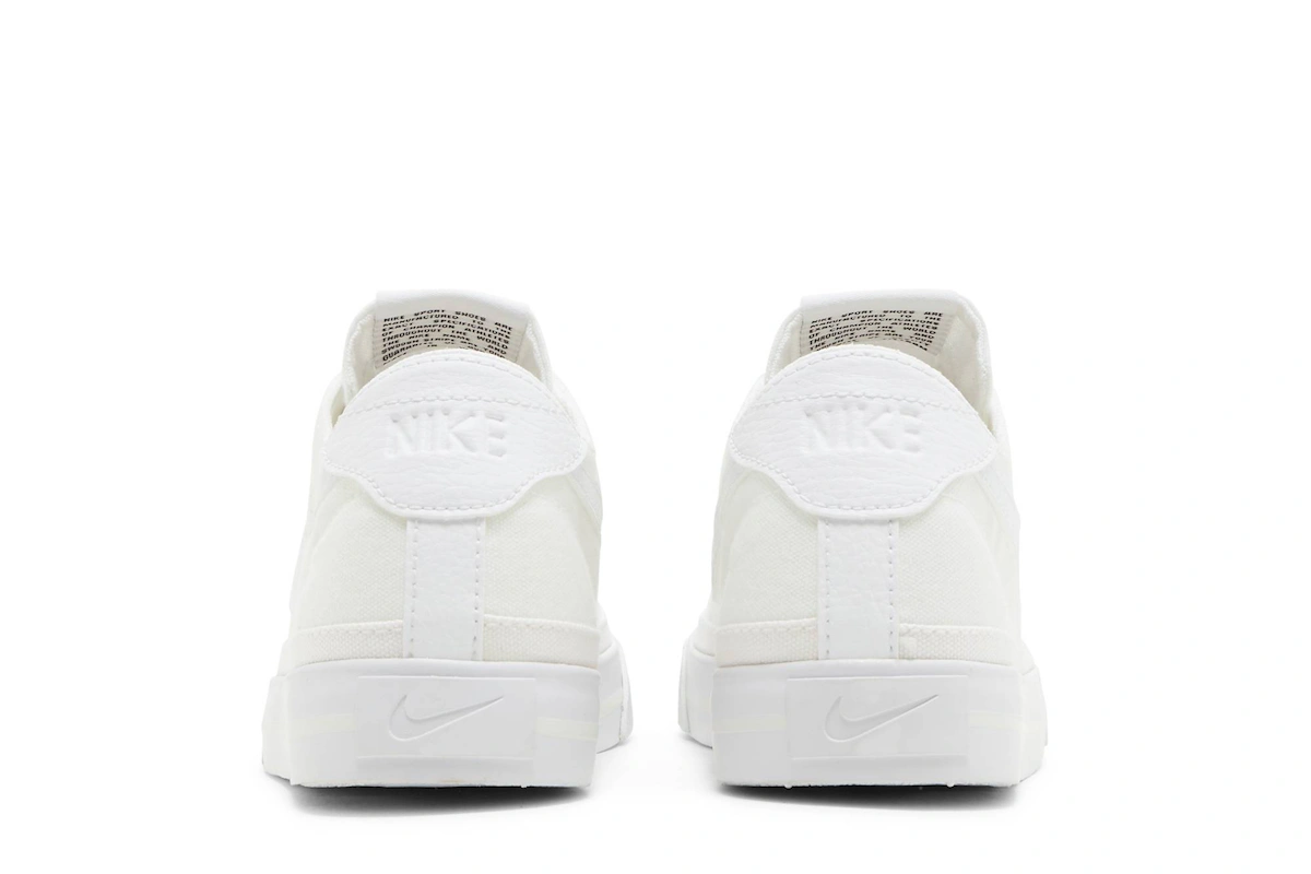 (Women) Nike Court Legacy Canvas 'Triple White'