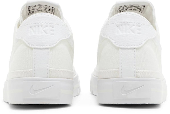 (W) 나이키 코트 레거시 캔버스 "트리플 화이트" CZ0294-100 Details for (W) 나이키 코트 레거시 캔버스 "트리플 화이트" CZ0294-100