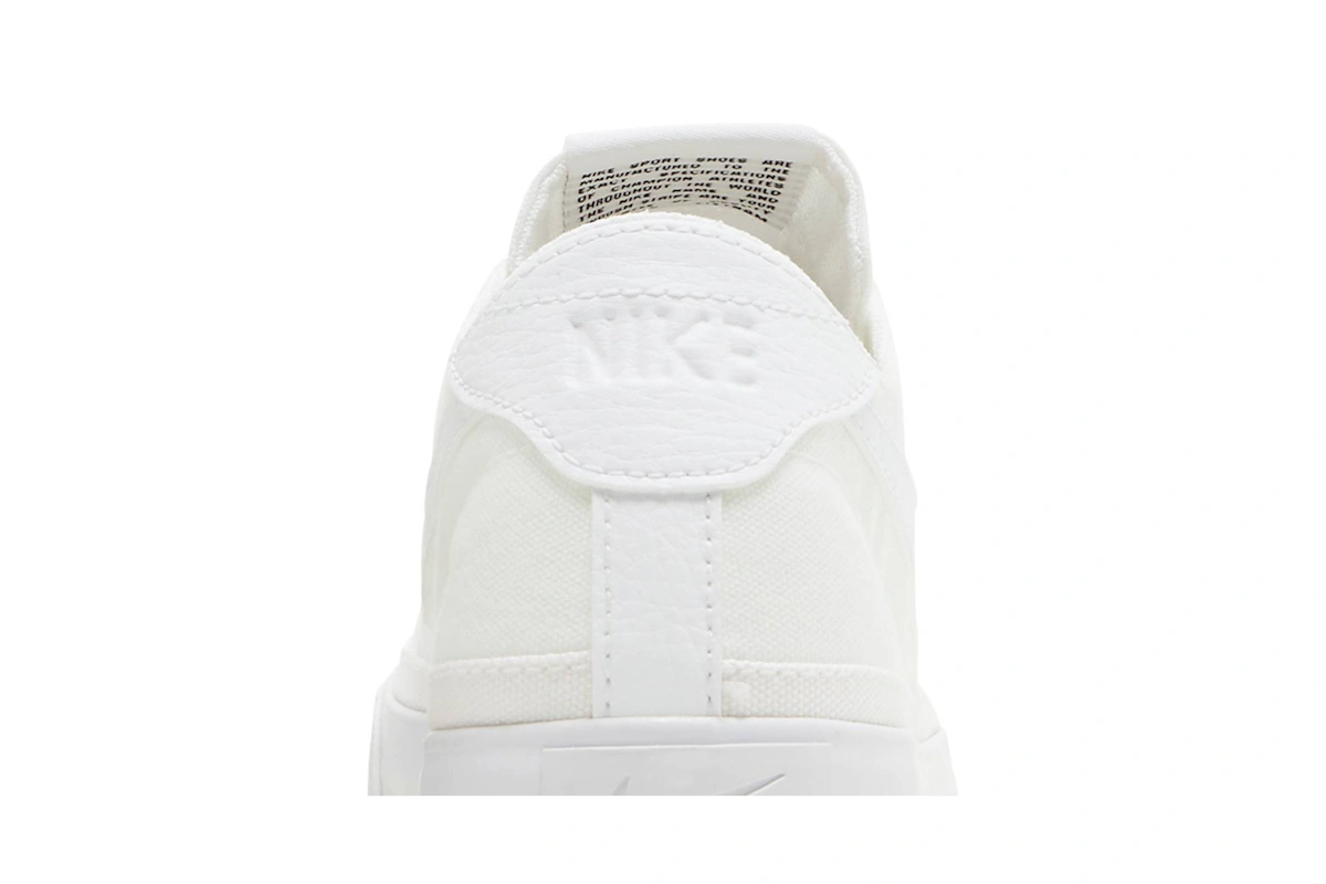(Women) Nike Court Legacy Canvas 'Triple White'